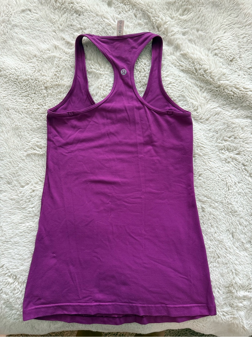 lululemon athletica Magenta Racerback Tank Top